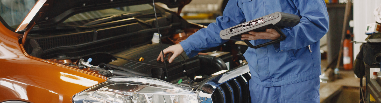 Auto mechanic inspection