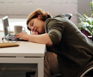 tired working mom